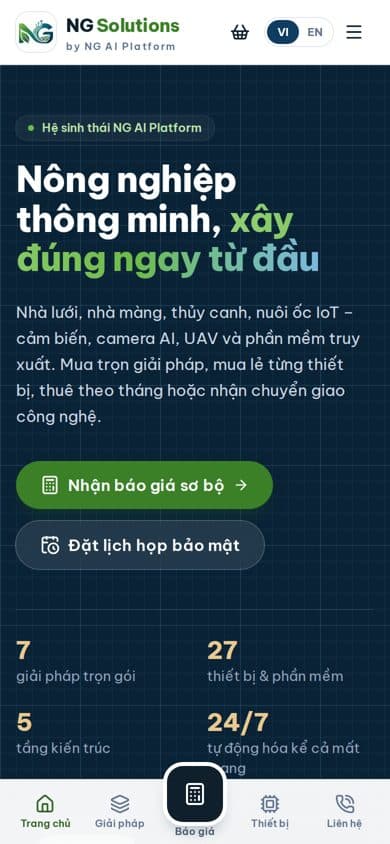 Giao diện điện thoại